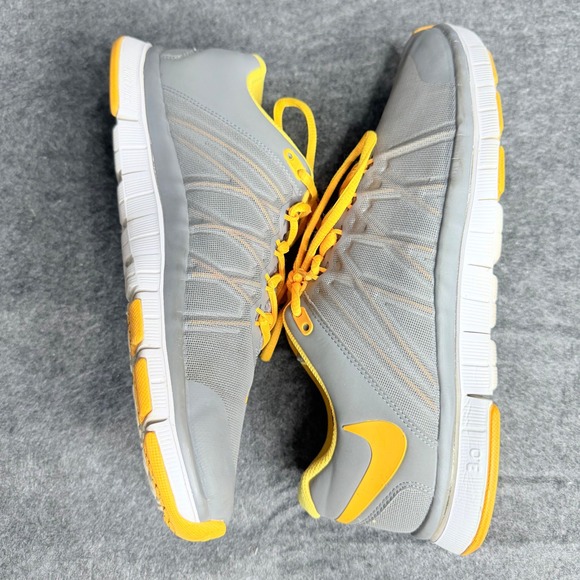 Nike Free Trainer 3.0 V2 Mens 9 Grey University Gold Running Shoes 630856-008 main image 4